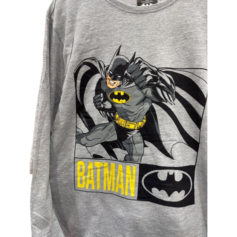 Pijama Hombre Invierno Algodón Fino BATMAN