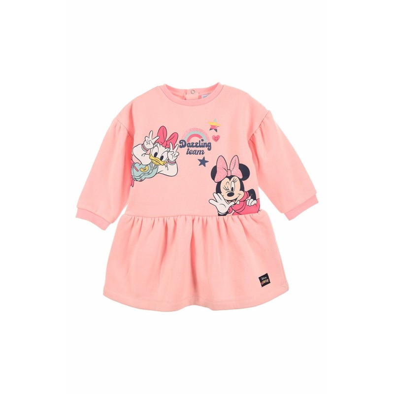 Minnie und Deisy Winter Kleid DISNEY Rosa