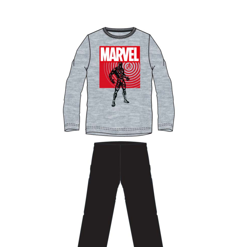 Pijama Hombre Invierno de Algodón Fino MARVEL