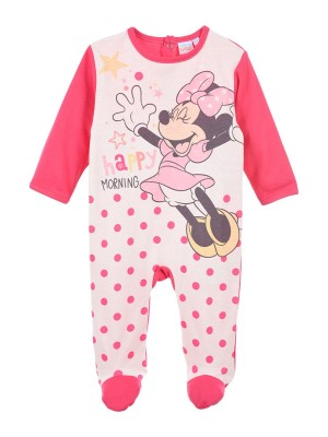 Pelele MINNIE Niña Bebé FUCSIA