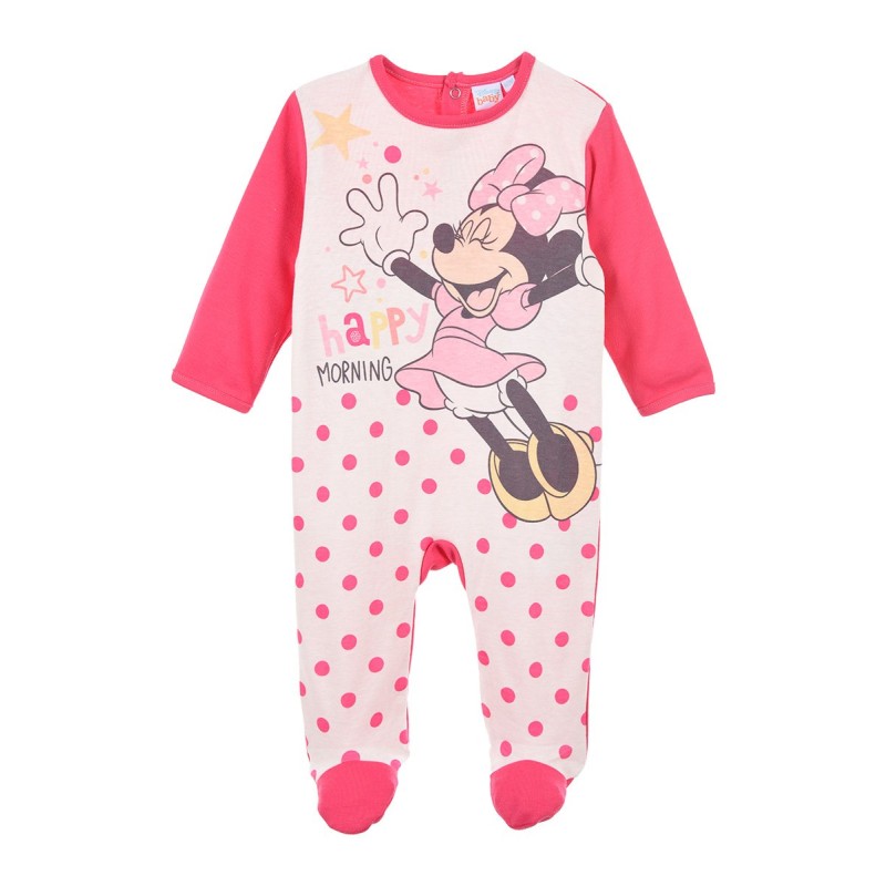 Pelele MINNIE Niña Bebé FUCSIA