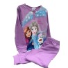 Pijama Niña Invierno Algodón FROZEN Morado