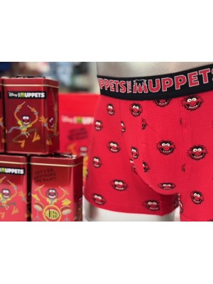 Bóxer Rojo ANIMAL BANG Cajita Metálico 2