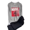 Pijama Hombre Invierno de Algodón Fino MARVEL