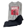 Pijama Hombre Invierno de Algodón Fino MARVEL