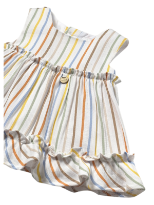 Vestido Bebé Niña Plana MAYORAL Color Rayas 2