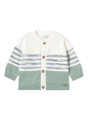 Conjunto 3 piezas tricot con cárdigan Bebé MAYORAL Color Menta 2