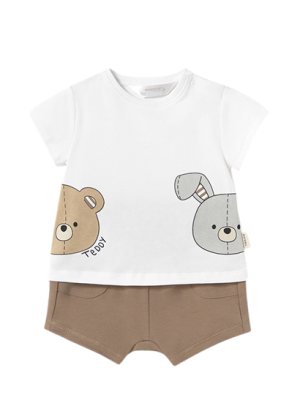 Set Hosen und T-Shirt Tiere Baby MAYORAL Muffin