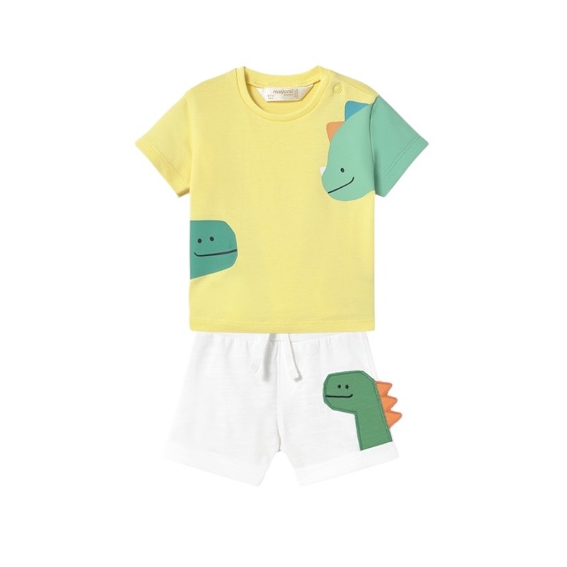 Conjunto Pantalón y Camiseta Bebé MAYORAL Dinos