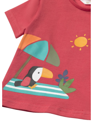 Conjunto baño 3 piezas protección solar Bebé MAYORAL Pomelo 2