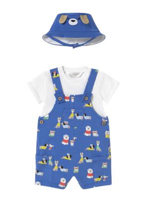 Set 3 pezzi stampati Baby MAYORAL Klein