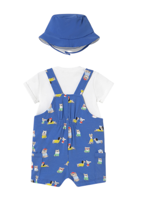 Conjunto 3 piezas peto estampado Bebé MAYORAL Klein 2