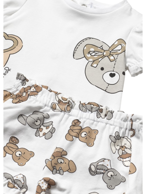 Set pantaloni corti e t-shirt appena nata MAYORAL 2