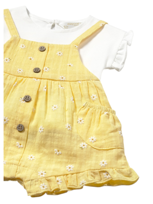 Set peto et t-shirt nouvellement né MAYORAL Sunny 2