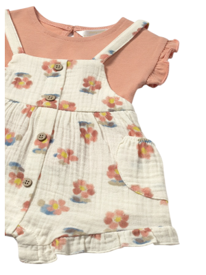 Set peto e t-shirt appena nata MAYORAL Pesca 2