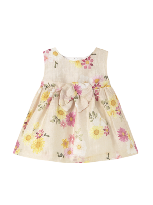 Cerimonia vestito fiori Baby MAYORAL Girasole