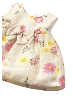 Kleid Zeremonie Blumen Baby MAYORAL Sonnenblumen 2