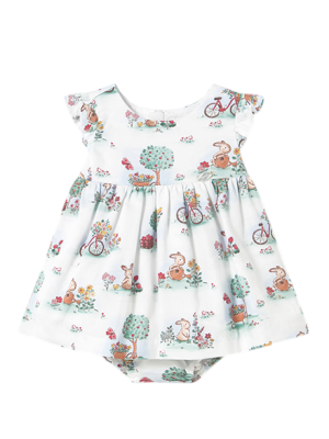 Kleid mit Printed Cover Baby MAYORAL Jade