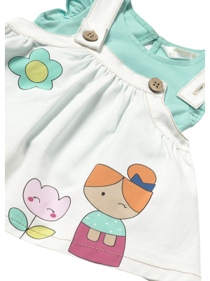Set pichi e t-shirt Baby MAYORAL Colore bianco 2