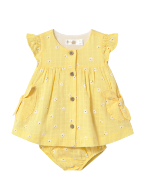 Vestito e coperchio Pulsanti per bambini MAYORAL Sunny