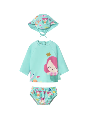 Conjunto baño camiseta protección solar bebe MAYORAL Sirena