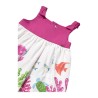 Vestido Cenefa Niña MAYORAL Fucsia