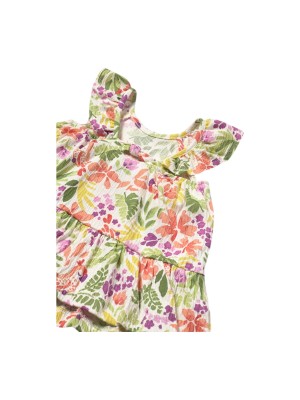 Robe de Bambula tropical MAYORAL Zanahoria 2