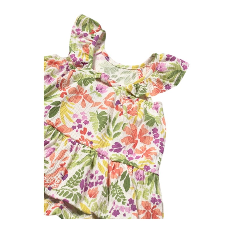 Vestido Tropical Bambula MAYORAL Zanahoria