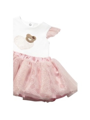 Conjunto falda tul y camiseta Bebé MAYORAL Color Rosa 2