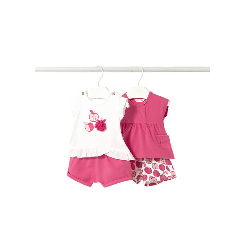 Conjunto 4 Piezas Estampado Bebé MAYORAL Fragola