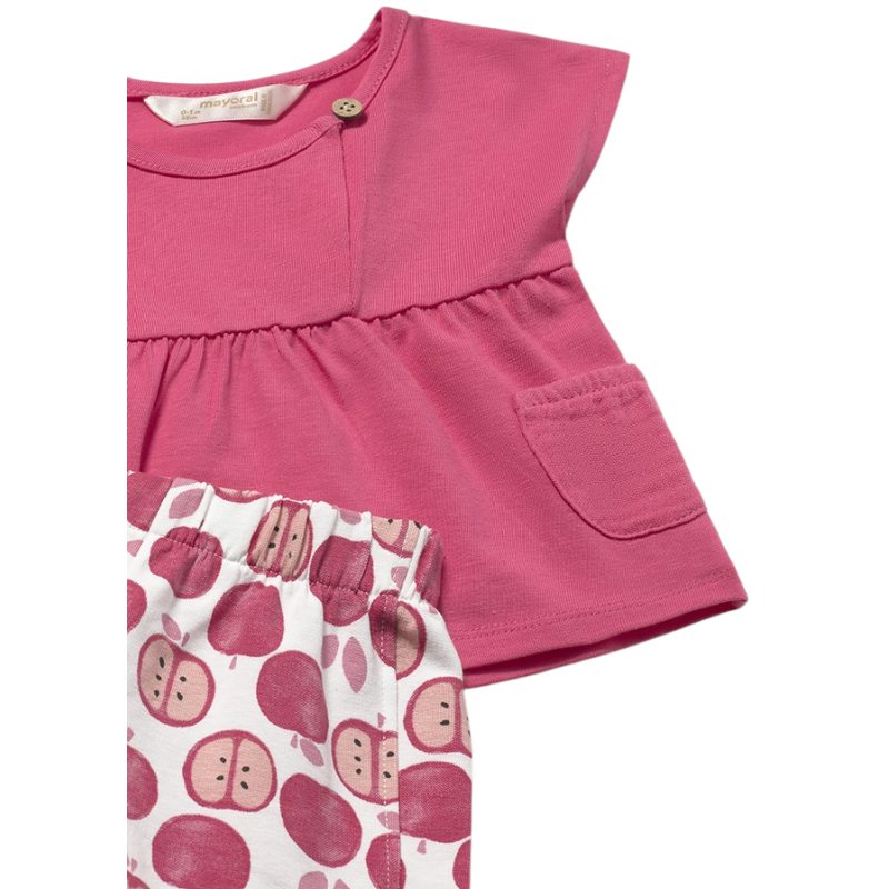 Conjunto 4 Piezas Estampado Bebé MAYORAL Fragola