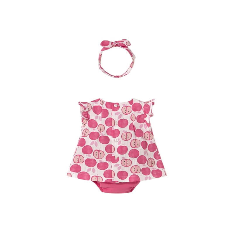 Conjunto 3 Piezas Con Diadema Bebé MAYORAL Fragola
