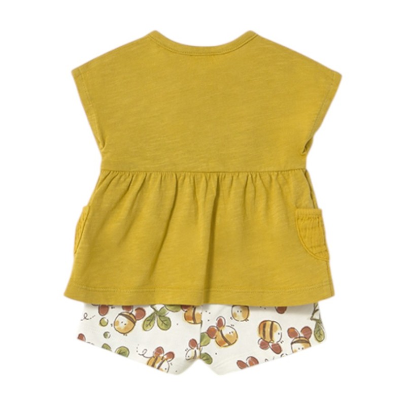 Conjunto 4 Piezas Estampado Bebé MAYORAL Oliva