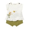 Conjunto 4 Piezas Estampado Bebé MAYORAL Oliva