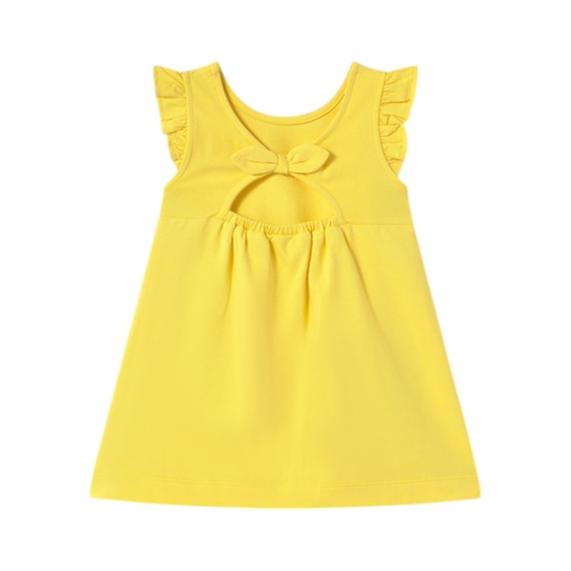 Vestido Estampado Gráfica MAYORAL Amarillo