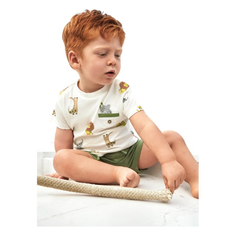 Conjunto 3 Piezas Safari Niño MAYORAL Oro