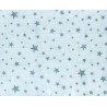 Muselina 135x135 cm estampado estrellas GRIS