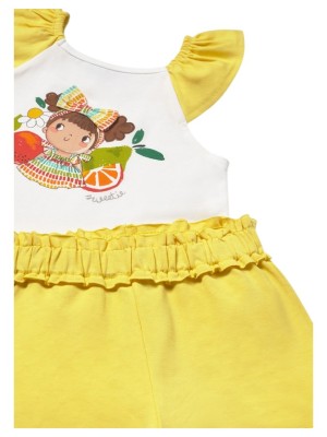 copy of Conjunto Niña corto Serigrafía MAYORAL color Fucsia 2