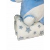 Peluche + Manta Estrellas Coralina en caja Regalo color AZUL