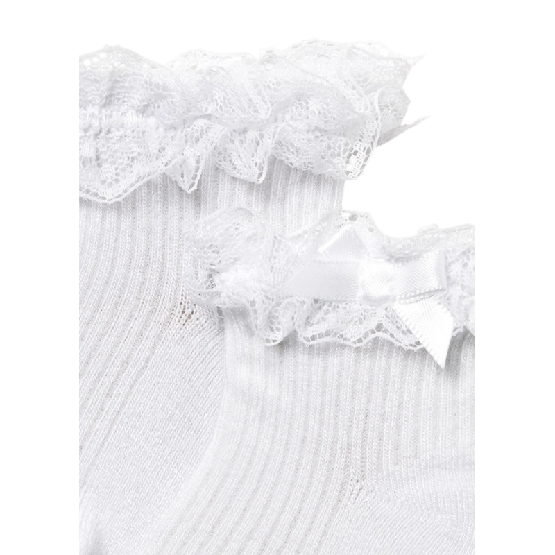 Calcetín vestir recién nacida MAYORAL Color Blanco