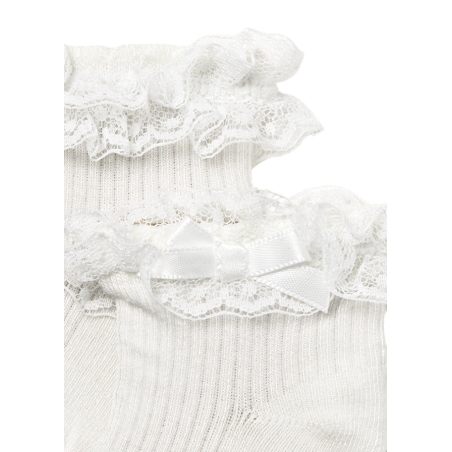 Calcetín vestir recién nacida MAYORAL Color NATURAL