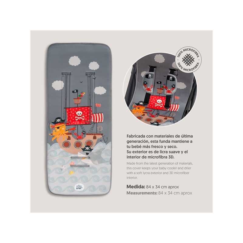 Colchoneta Universal de Verano INTERBABY Pirata Caribe