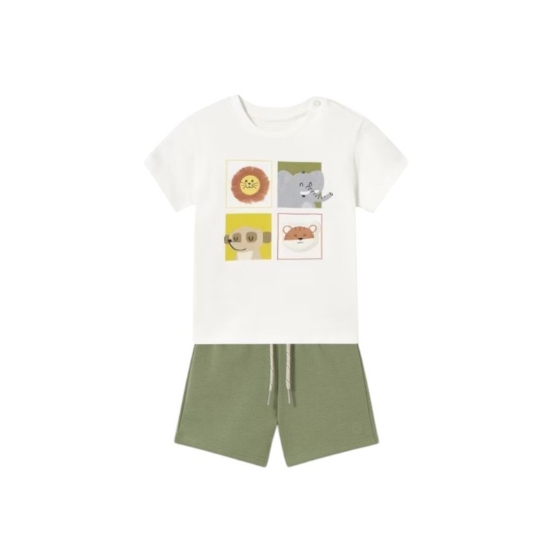 Conjunto Camiseta y Pantalón Verano MAYORAL Zoo