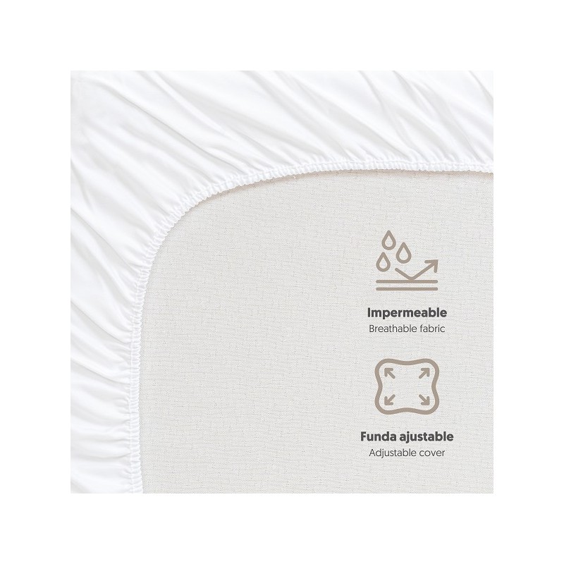 Protector de Colchón Acolchado INTERBABY Mini Cuna