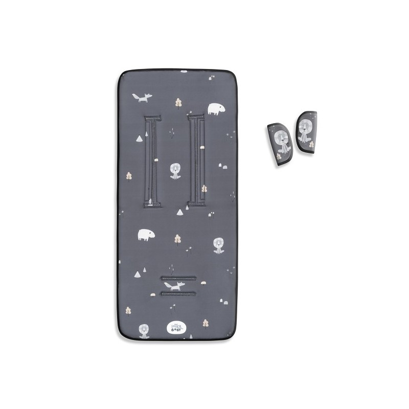 Colchoneta Universal de Verano INTERBABY Forest Gris