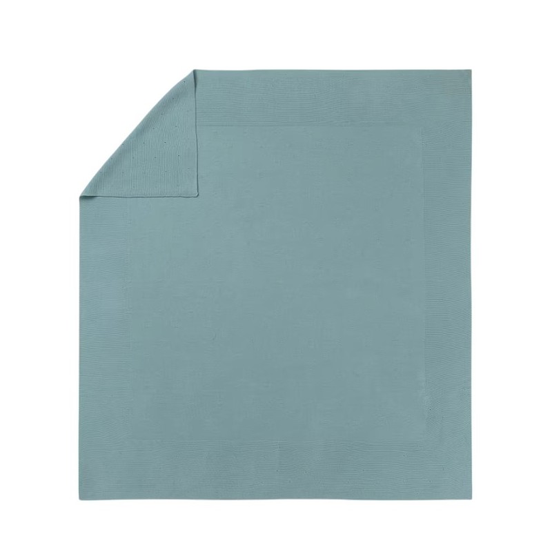 Toquilla Tricot Bebé MAYORAL color Menta 90x90cm