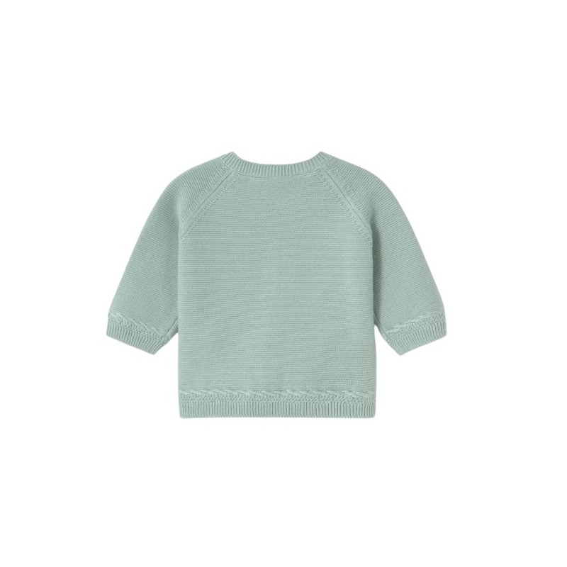 Cardigan tricot recién nacido MAYORAL Color Jade