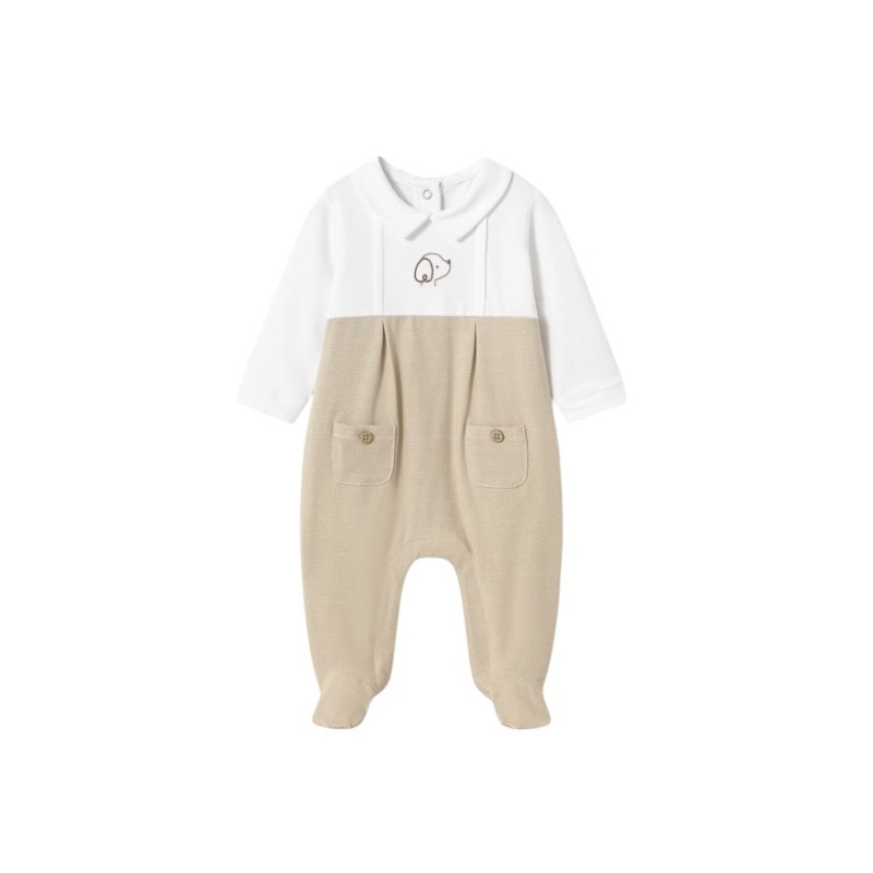 Pelele largo cuello recién nacido MAYORAL Frappe