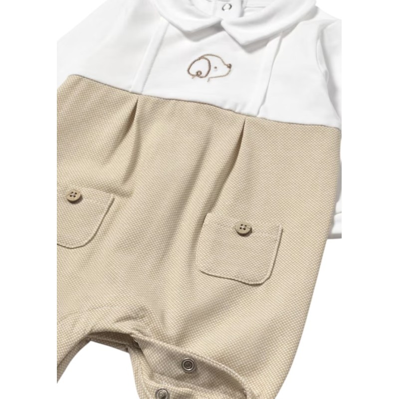 Pelele largo cuello recién nacido MAYORAL Frappe