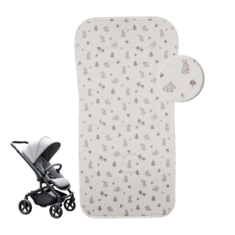 Colchoneta universal Silla Paseo Conejitos